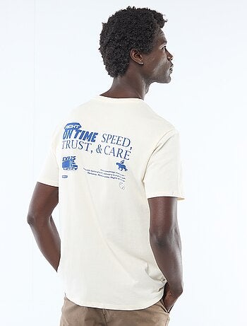 Camiseta estampada con diseño original