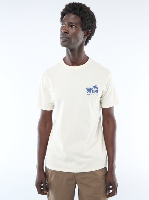 Camiseta estampada con diseño original - Kiabi