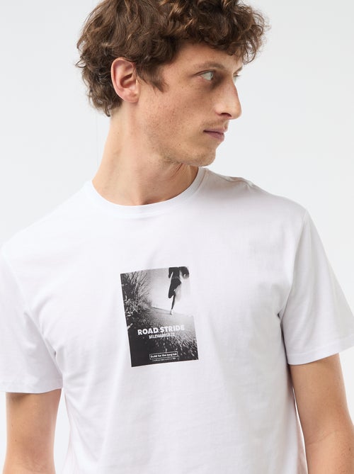 Camiseta estampada con diseño original - Kiabi