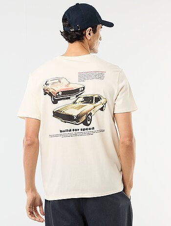 Camiseta estampada con diseño original