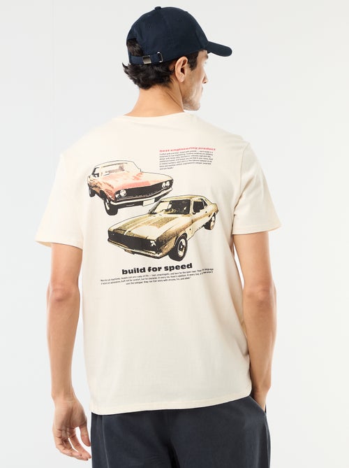 Camiseta estampada con diseño original - Kiabi