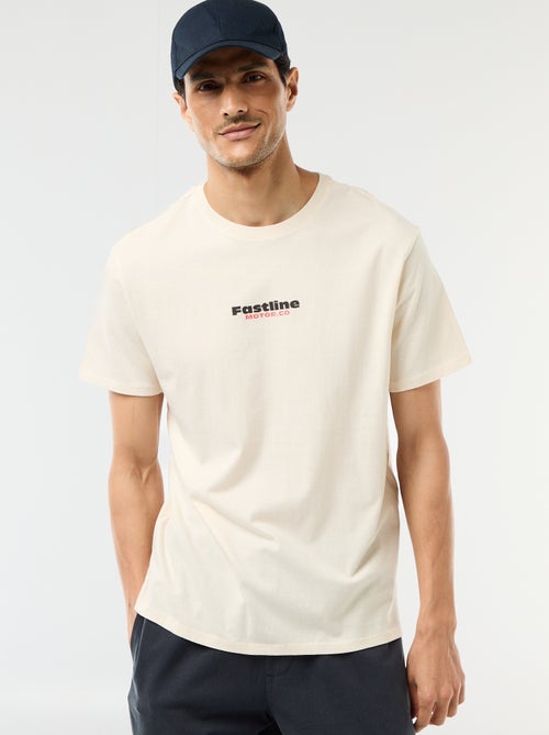 Camiseta estampada con diseño original - Kiabi