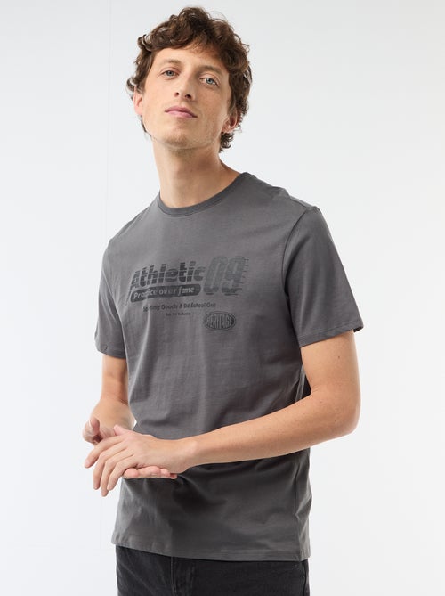 Camiseta estampada con diseño original - Kiabi