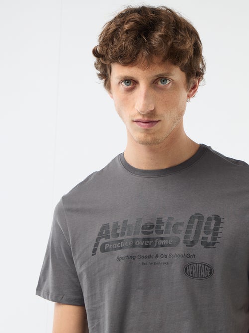 Camiseta estampada con diseño original - Kiabi