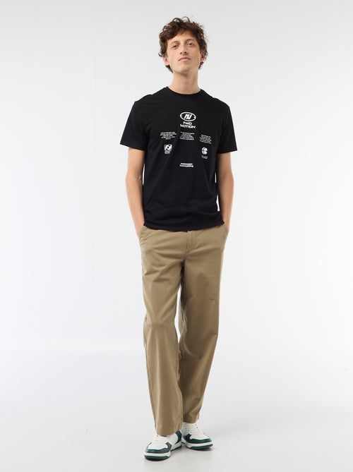 Camiseta estampada con diseño original - Kiabi