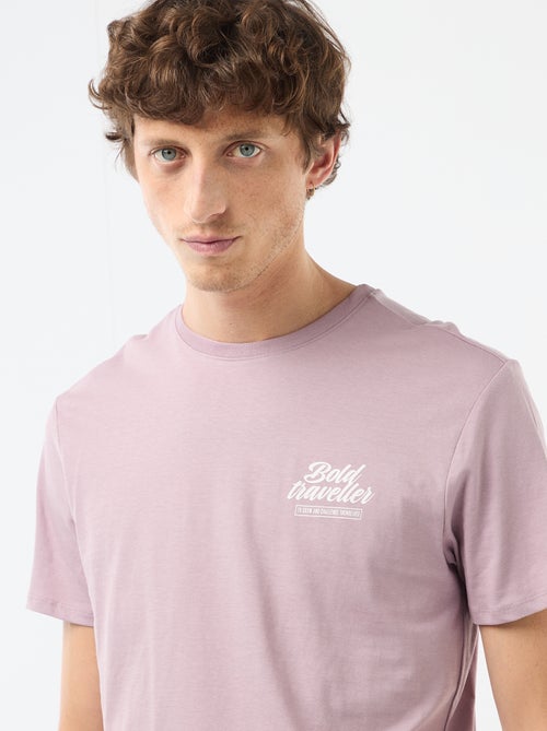 Camiseta estampada con diseño original - Kiabi