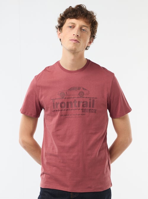 Camiseta estampada con diseño original - Kiabi