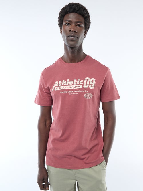 Camiseta estampada con diseño original - Kiabi