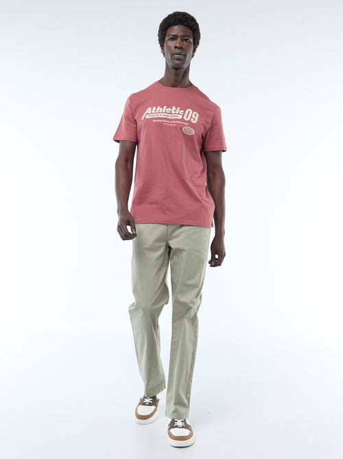 Camiseta estampada con diseño original - Kiabi