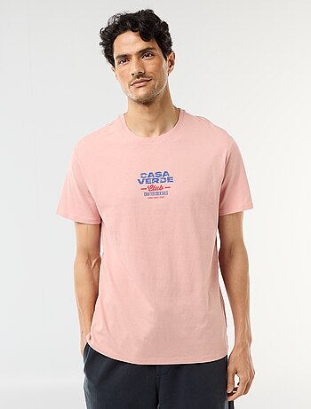 Camiseta estampada con diseño original