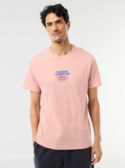Camiseta estampada con diseño original - Kiabi