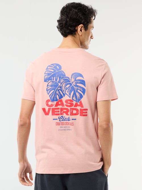 Camiseta estampada con diseño original - Kiabi