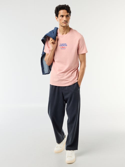 Camiseta estampada con diseño original - Kiabi