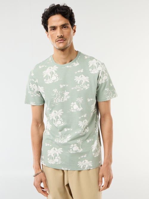 Camiseta estampada con diseño original - Kiabi