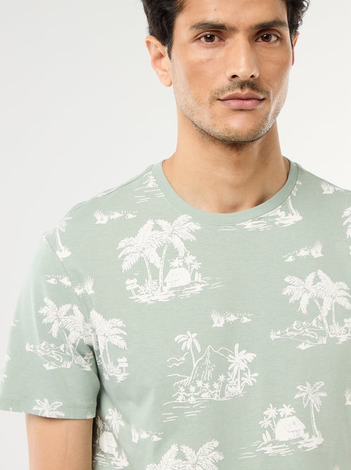 Camiseta estampada con diseño original - Kiabi