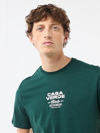 Camiseta estampada con diseño original