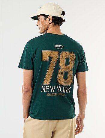 Camiseta estampada con diseño original