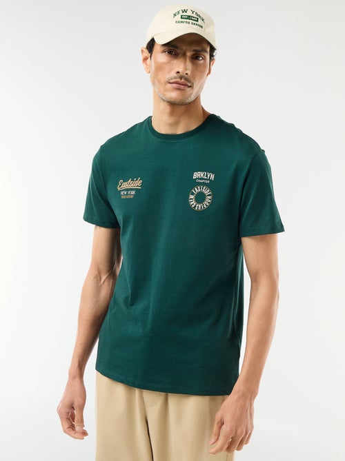 Camiseta estampada con diseño original - Kiabi