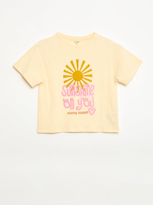 Camiseta estampada con fantasía - Kiabi