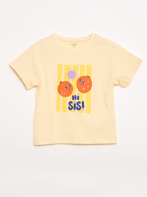 Camiseta estampada con fantasía - Kiabi