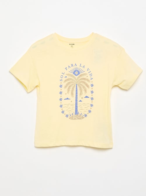 Camiseta estampada con fantasía - Kiabi