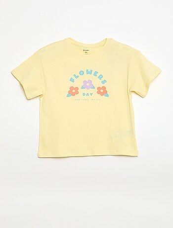 Camiseta estampada con fantasía