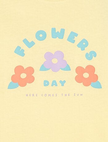 Camiseta estampada con fantasía