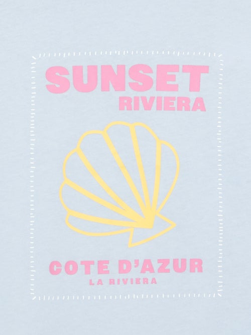 Camiseta estampada con fantasía - Kiabi
