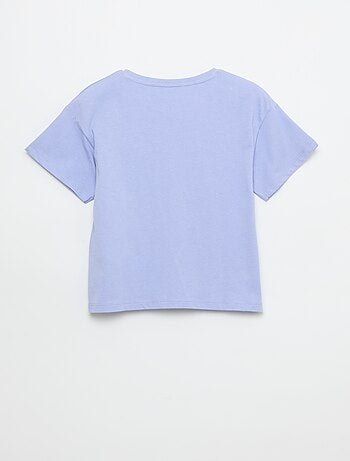 Camiseta estampada con fantasía