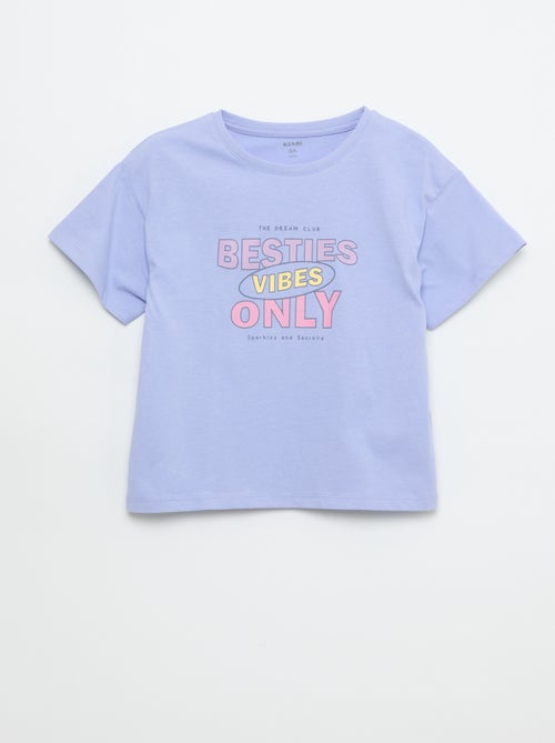 Camiseta estampada con fantasía - Kiabi