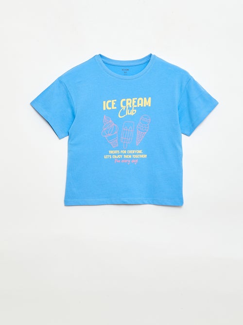 Camiseta estampada con fantasía - Kiabi