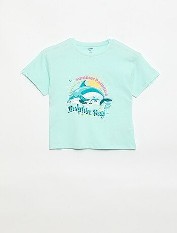 Camiseta estampada con fantasía
