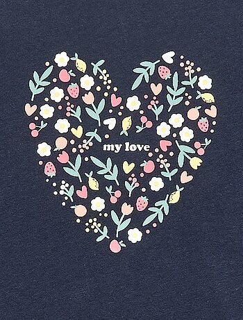 Camiseta estampada con fantasía