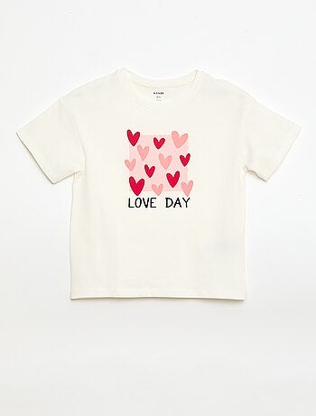 Camiseta estampada con fantasía