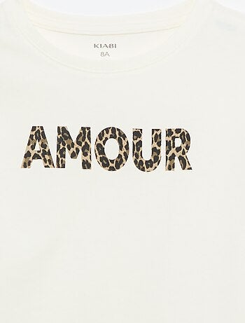 Camiseta estampada con fantasía