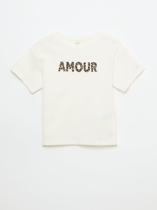 Camiseta estampada con fantasía - Kiabi