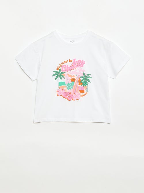 Camiseta estampada con fantasía - Kiabi