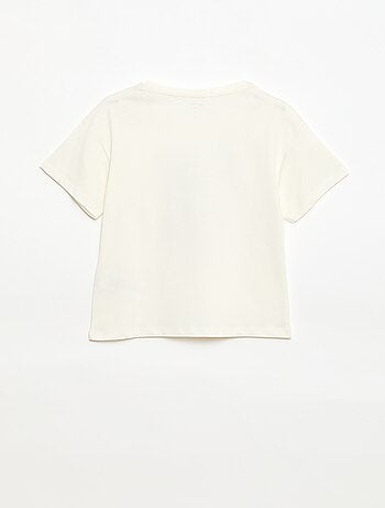 Camiseta estampada con fantasía