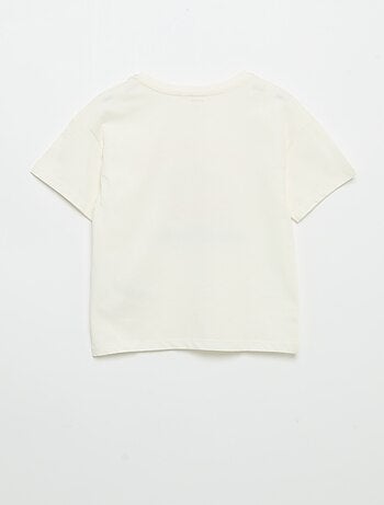 Camiseta estampada con fantasía
