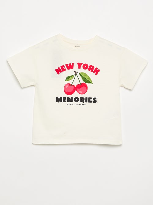 Camiseta estampada con fantasía - Kiabi