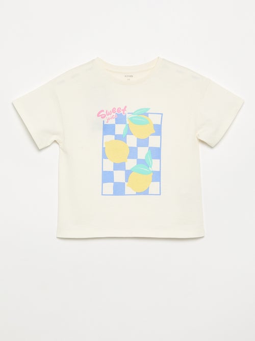 Camiseta estampada con fantasía - Kiabi