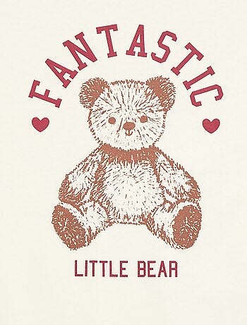 Camiseta estampada con fantasía