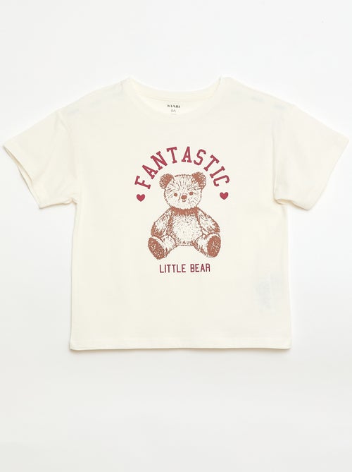 Camiseta estampada con fantasía - Kiabi