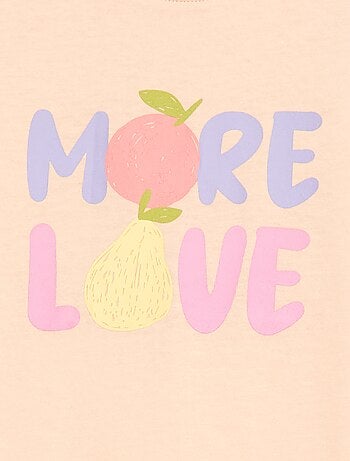 Camiseta estampada con fantasía