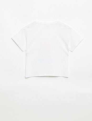 Camiseta estampada con fantasía