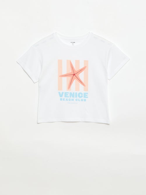 Camiseta estampada con fantasía - Kiabi