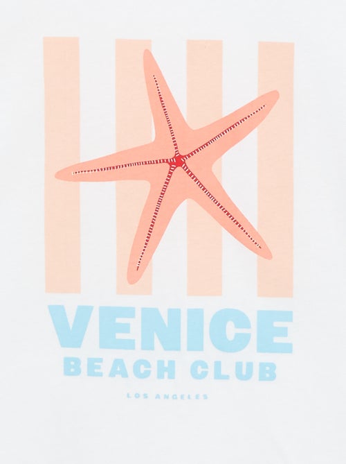 Camiseta estampada con fantasía - Kiabi