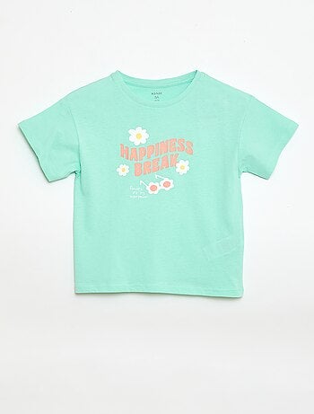 Camiseta estampada con fantasía