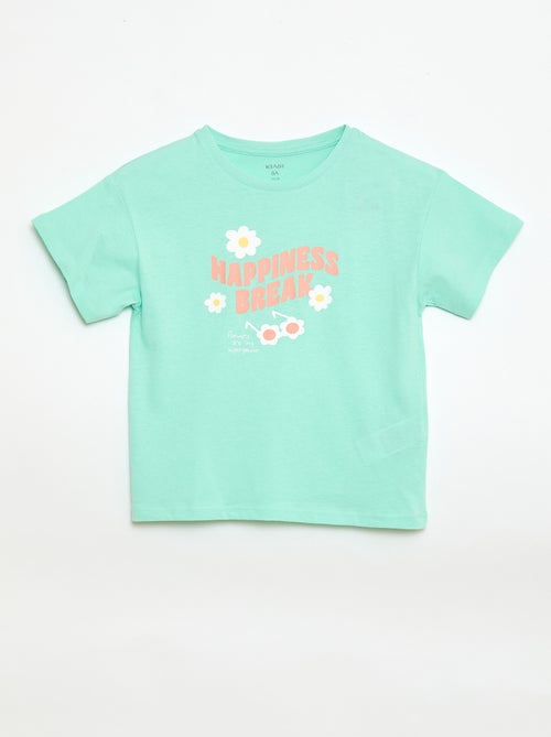 Camiseta estampada con fantasía - Kiabi