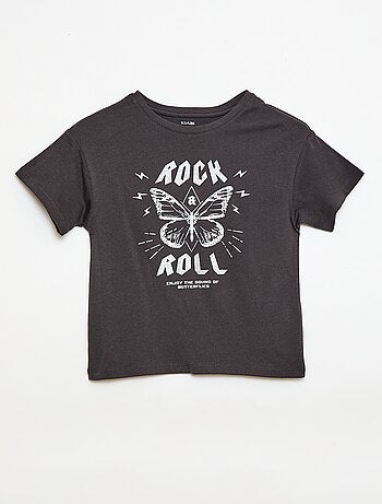 Camiseta estampada con fantasía